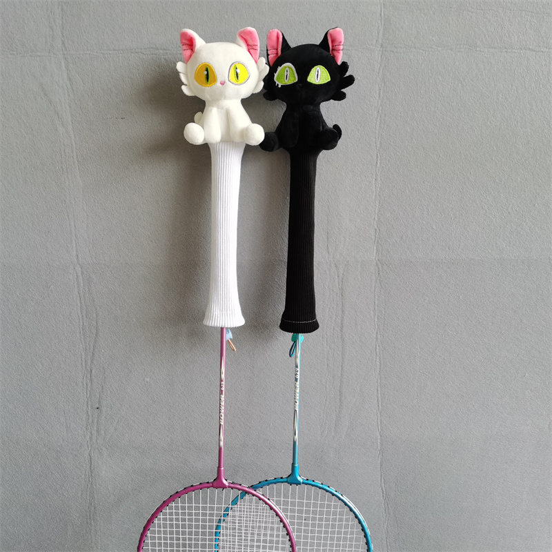 Badminton Anime - Cartoon Cat Badminton Racket Handle Cover