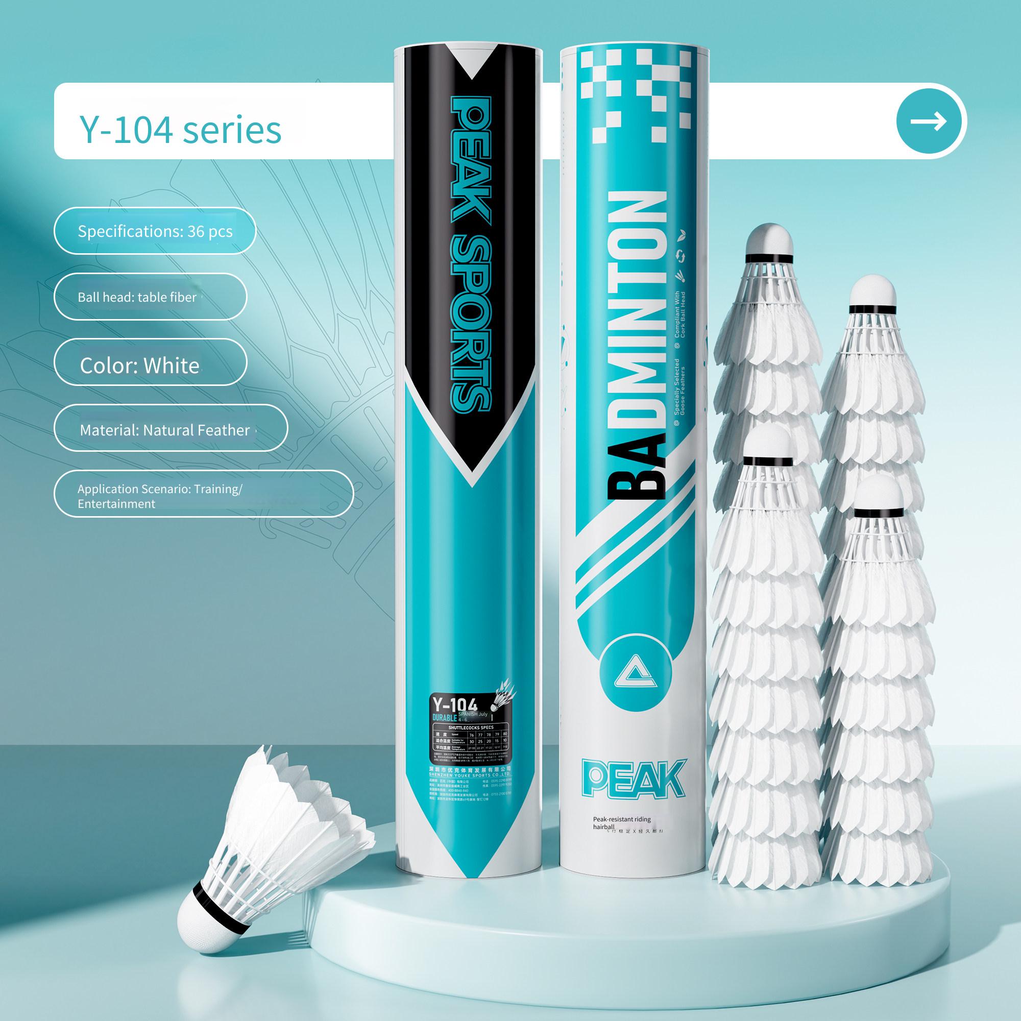 Badminton Victor - PEAK Goose Feather Badminton Official Durable
