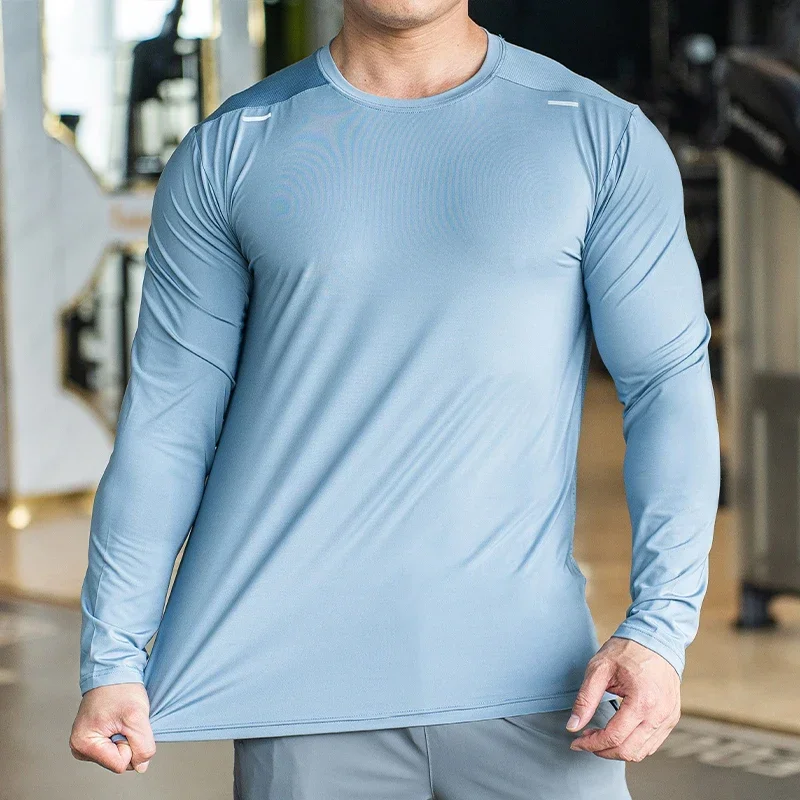 Men's Sports Fitness Long Slee - đánh giá và giá Badminton Asia