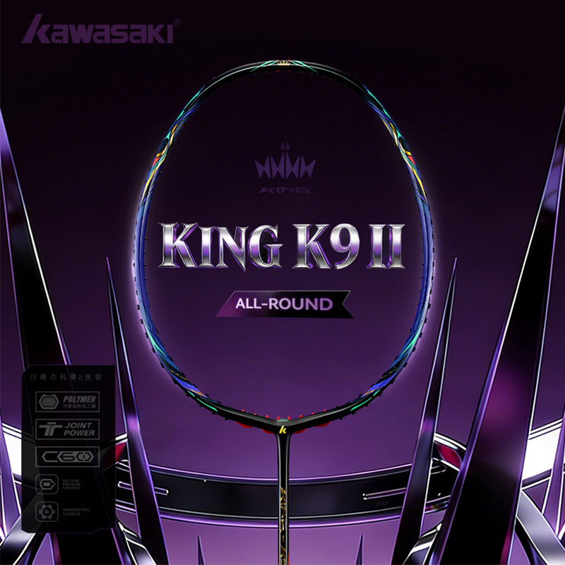 Kawasaki KING K9 4U Badminton  - đánh giá và giá Badminton Umpire