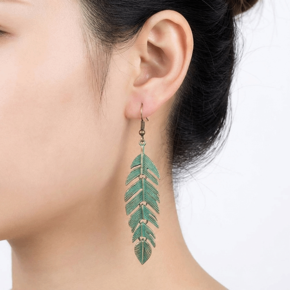Retro Metal Dangle Earrings Ro - đánh giá và giá Badminton Victory