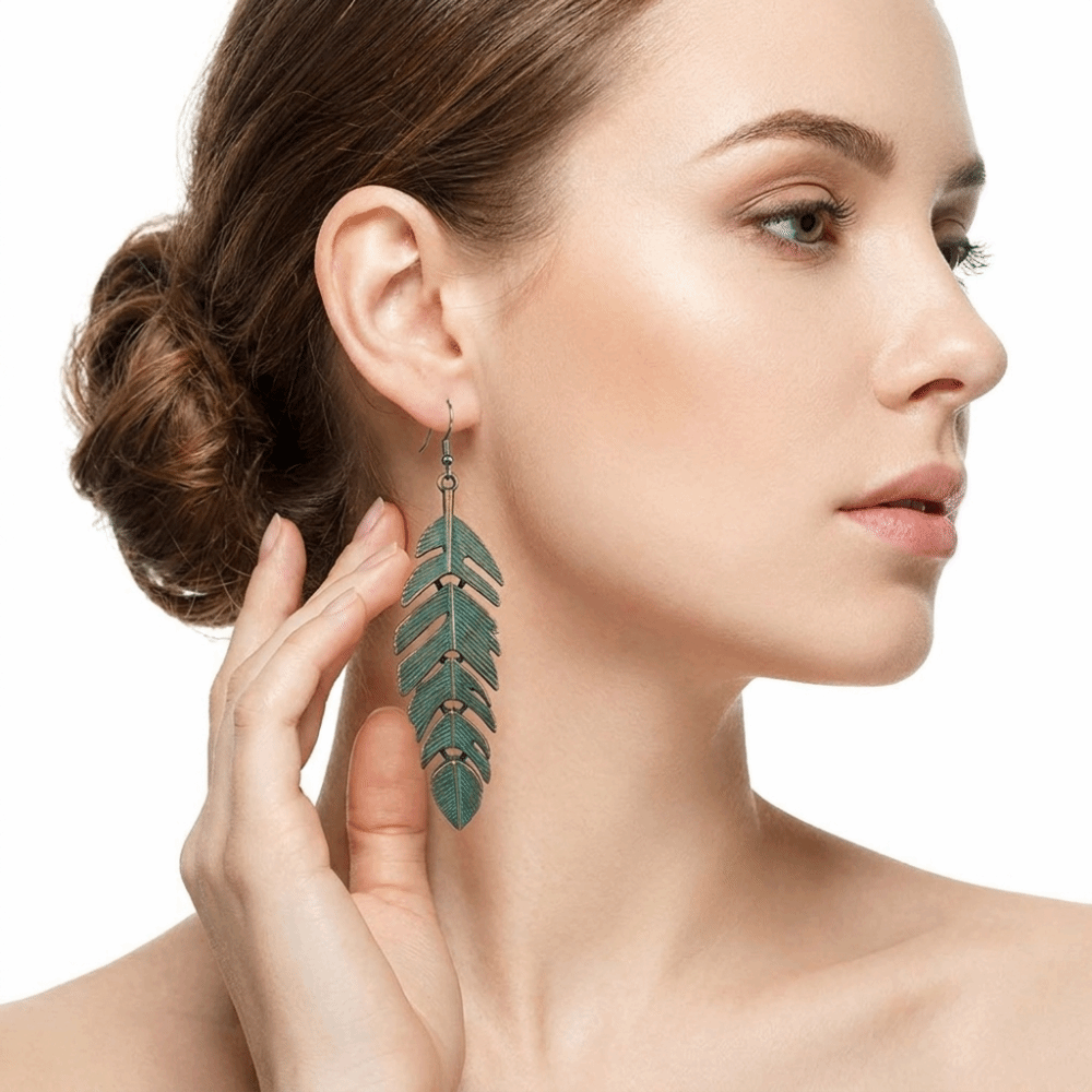 Retro Metal Dangle Earrings Ro - đánh giá và giá Badminton Victory