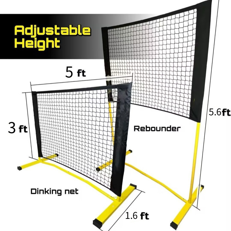 Mini Pickleball Rebound Traini - đánh giá và giá Training Net Mini