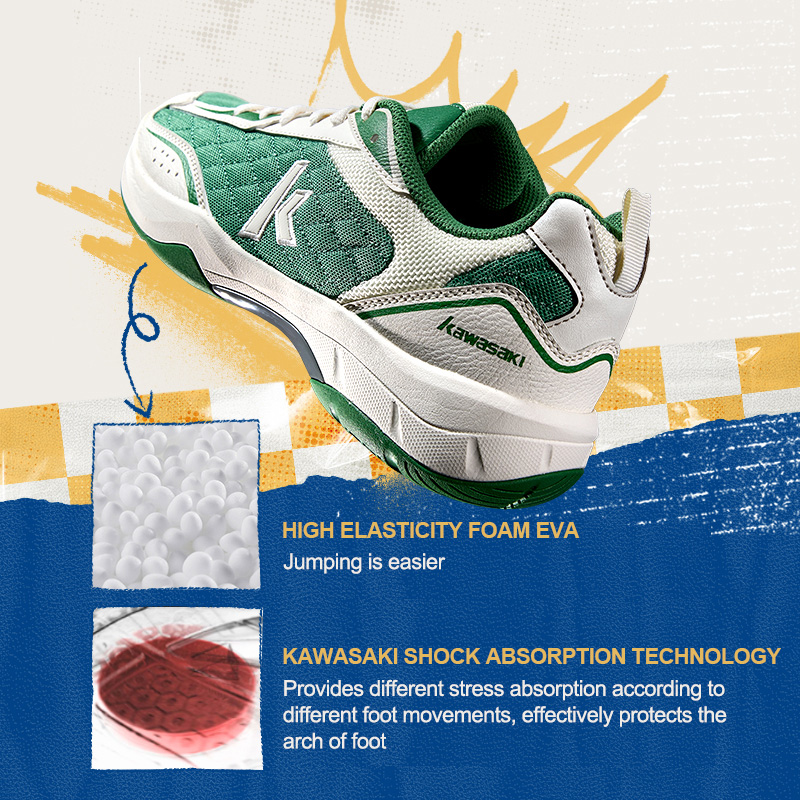 Kawasaki Retro High elasticity - đánh giá và giá Badminton Umpire