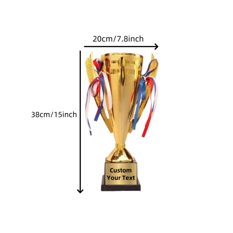 11/15inch Tall Gold Cup Trophy - đánh giá và giá Badminton Victory