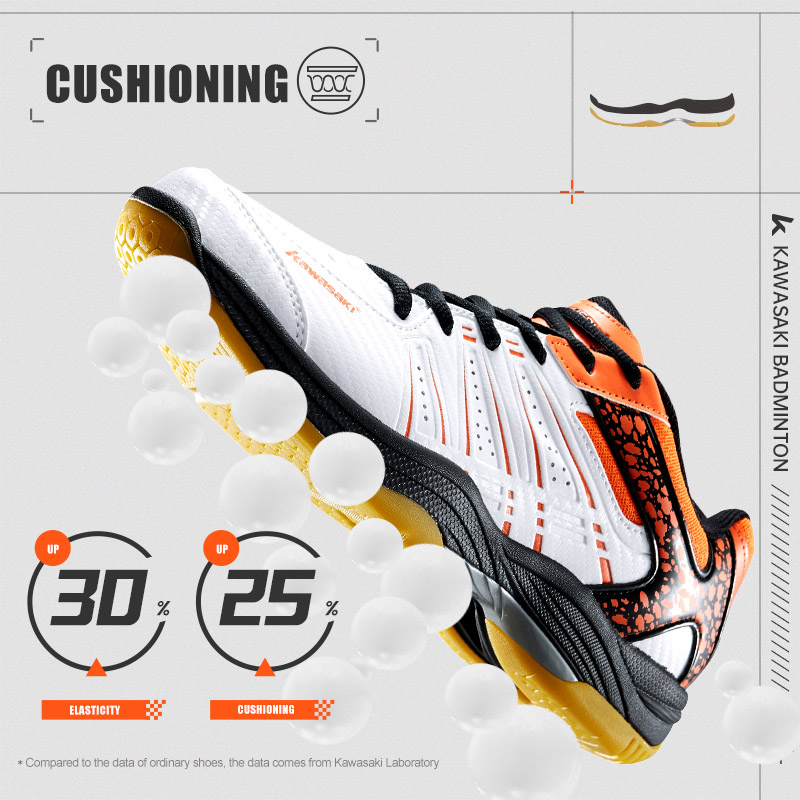 Giày Cầu Lông Kawasaki Thoáng  - đánh giá và giá Badminton Victor